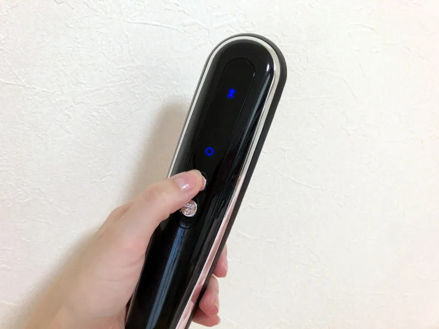 キャビスパ360のモードボタンとレベルボタン