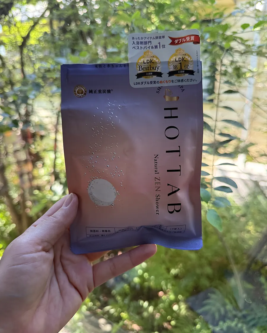 HOT TAB Natural ZEN Showerの袋